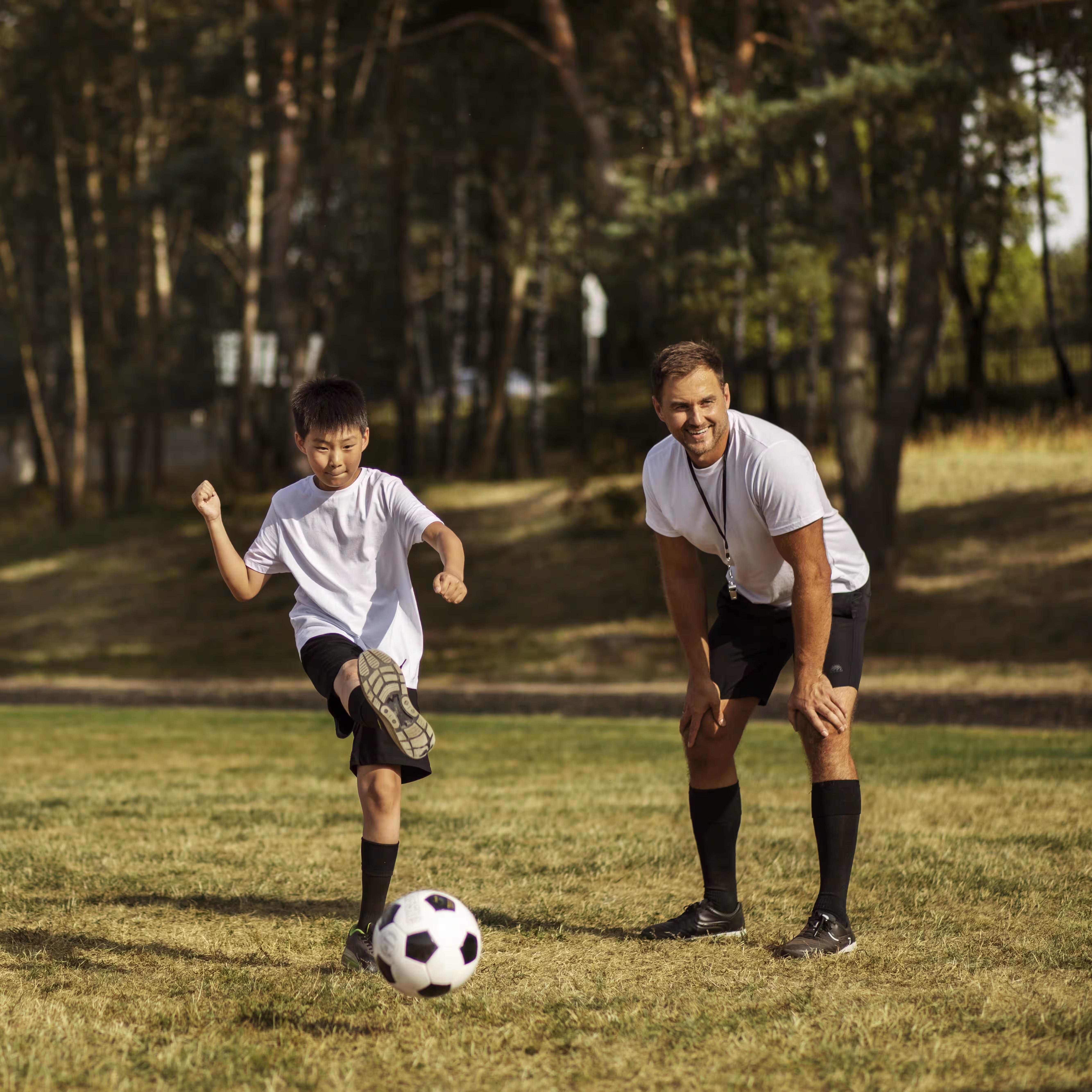 Sportovec při zátěžovém testování ve sportovní laboratoři